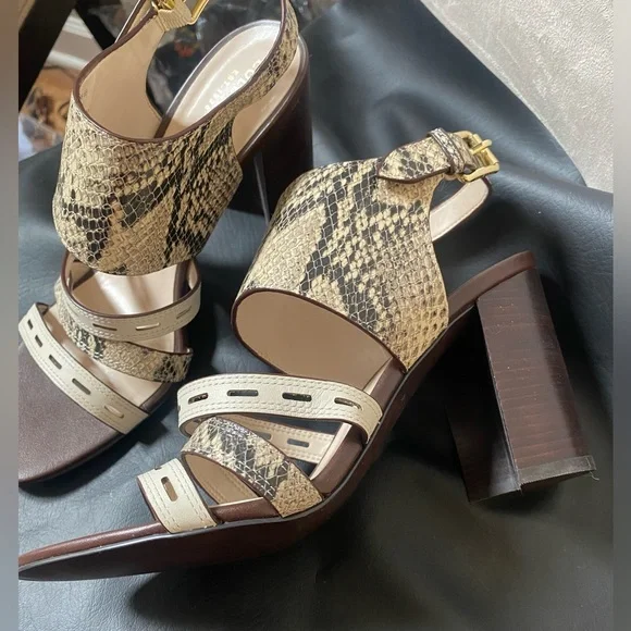 Cole Haan Python leather sandals - Picture 3 of 6
